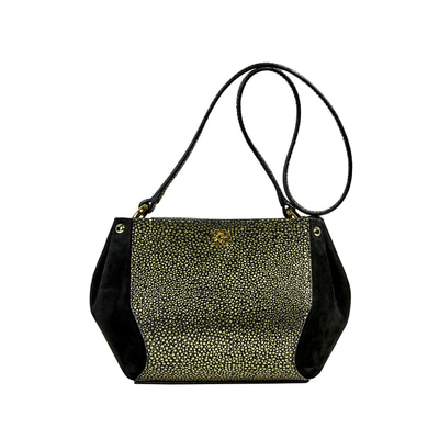 Lora Kadın Yılan Baskılı Deri Gece Çantası