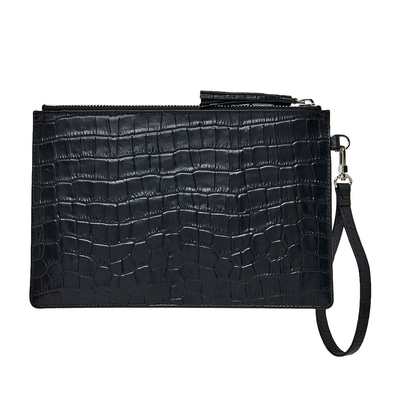 Lotus Kadın Kroko Baskılı Deri El Çantası