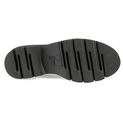 Luca Grossi Alma Siyah Kadın Toka Detaylı Loafer