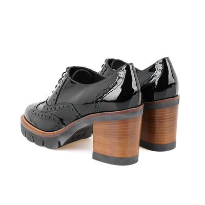 Luca Grossi Beata Siyah Kadın Topuklu Klasik Ayakkabı