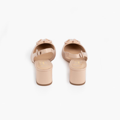 Luca Grossi Kadın Bej Topuklu Klasik Ayakkabı