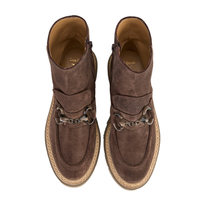 Luca Grossi Kadın Kahve Süet Bot