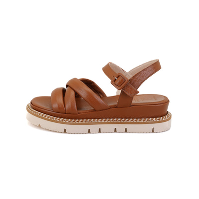 Luca Grossi Rachele Taba Kadın Ayarlanabilir Tokalı Sandalet