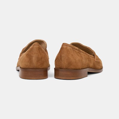 Luca Grossi Taba Klasik Süet Deri Loafer