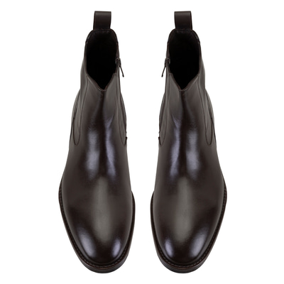 Luella Kahve Erkek Deri Bot