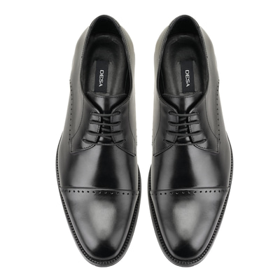 Lui Siyah Erkek Deri Klasik Ayakkabı