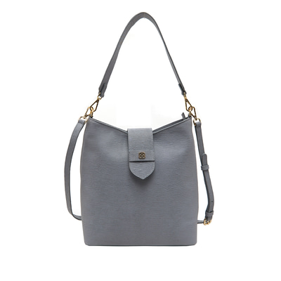 Luny Gri Kadın Deri Omuz Askılı Çanta