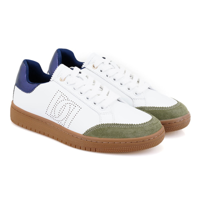 Manno Yeşil Kadın Deri Spor Ayakkabı