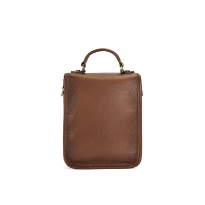 Marcel Kahve Erkek Vintage Deri Postacı Çantası