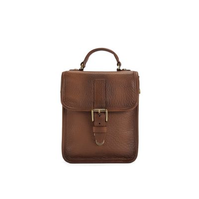 Marcel Kahve Erkek Vintage Deri Postacı Çantası