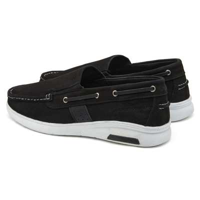 Mare Siyah Erkek Deri Loafer