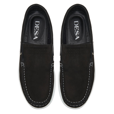 Mare Siyah Erkek Deri Loafer