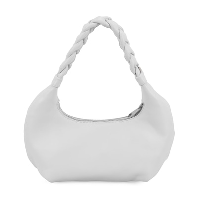 Maritza Beyaz Kadın Deri Omuz Çantası