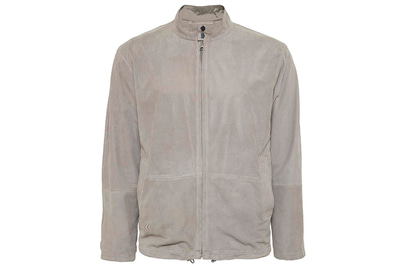 Martino Bej Erkek Süet Perfore Çift Taraflı Mont