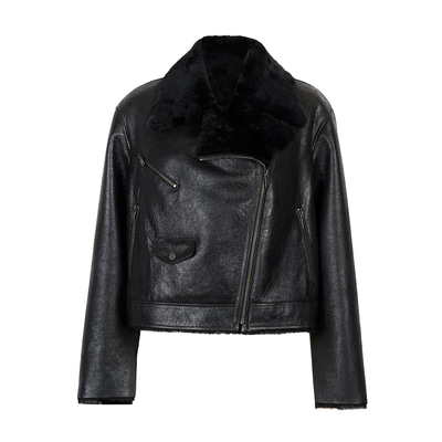 Maryan Koyu Kahve Kadın Kürk Ceket