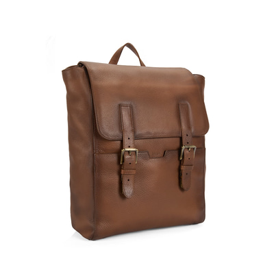 Mateo Kahve Vintage Deri Sırt Çantası