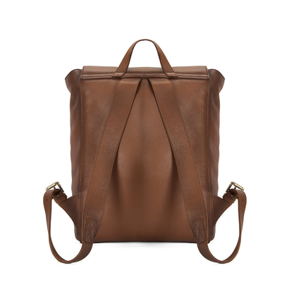 Mateo Kahve Vintage Deri Sırt Çantası