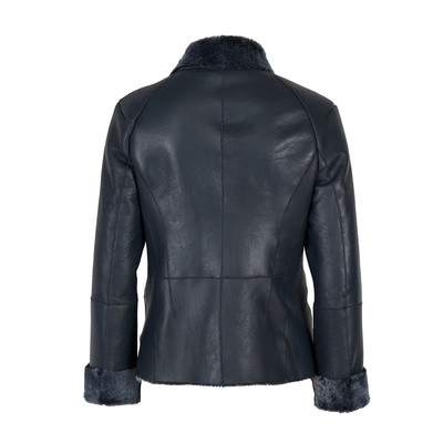 Matia Gri Kadın Kürk Ceket