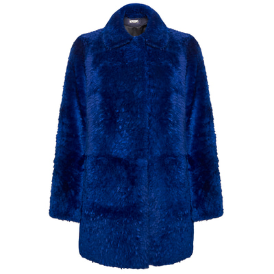 Mavi Clara Kadın Kürk Kaban