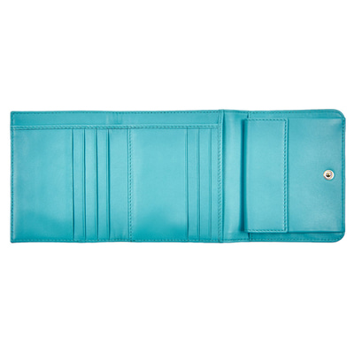 Mavi Kadın Deri Cüzdan
