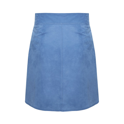 Mavi Nicci Kadın Süet Etek