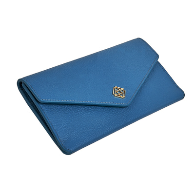 Mavi Zarf Kadın Deri Cüzdan