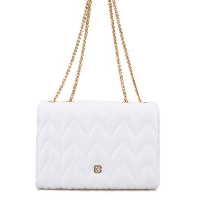 Meriem Beyaz Kadın Omuz Çantası