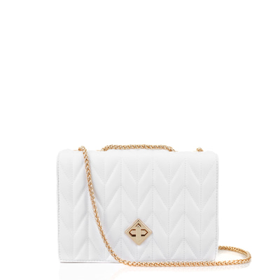 Meriem Beyaz Kadın Omuz Çantası