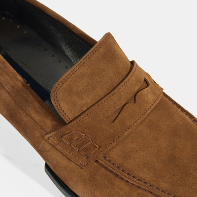 Merinay Taba Erkek Süet Loafer