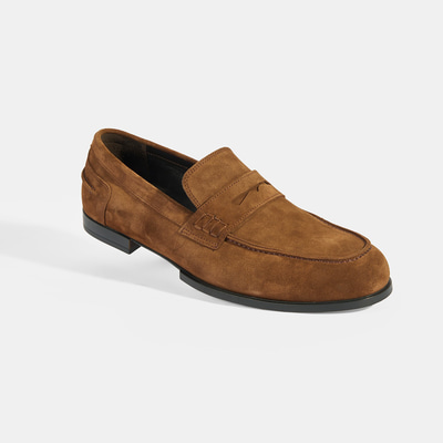 Merinay Taba Erkek Süet Loafer