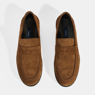 Merinay Taba Erkek Süet Loafer