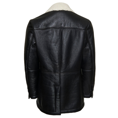 Merita Erkek Kruvaze Yaka Kürk Kaban