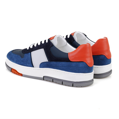 Michael Mavi Erkek Süet Deri Spor Ayakkabı