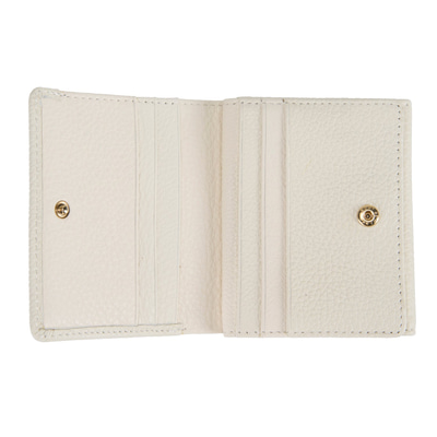 Milan Beyaz Kadın Deri Cüzdan