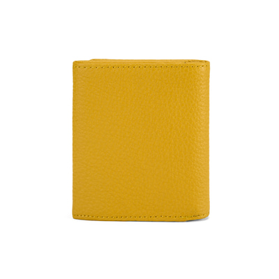 Milan Sarı Kadın Deri Cüzdan