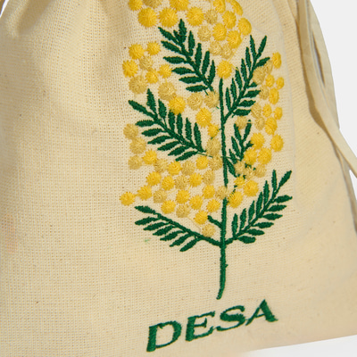 Mimoza Nakışlı Lavanta Kesesi