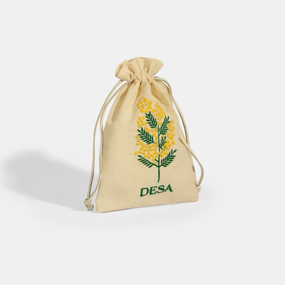 Mimoza Nakışlı Lavanta Kesesi