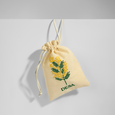 Mimoza Nakışlı Lavanta Kesesi