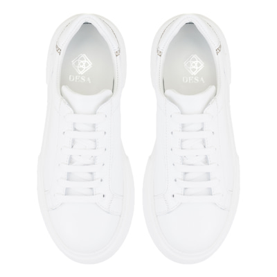 Miracle Beyaz Kadın Deri Spor Ayakkabı