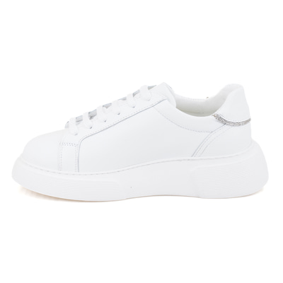 Miracle Beyaz Kadın Deri Spor Ayakkabı