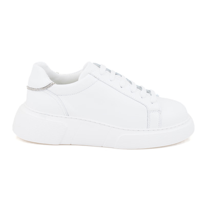 Miracle Beyaz Kadın Deri Spor Ayakkabı