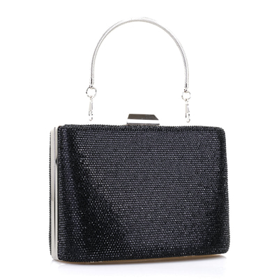 Missy Siyah Kadın Taşlı Gece Abiye Çanta