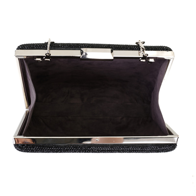 Missy Siyah Kadın Taşlı Gece Abiye Çanta