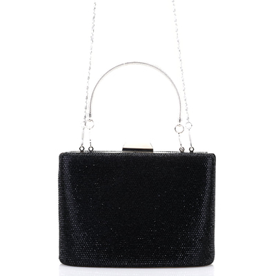 Missy Siyah Kadın Taşlı Gece Abiye Çanta