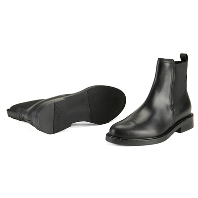 Molira Siyah Kadın Deri Bot