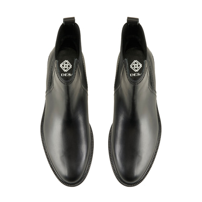 Molira Siyah Kadın Deri Bot