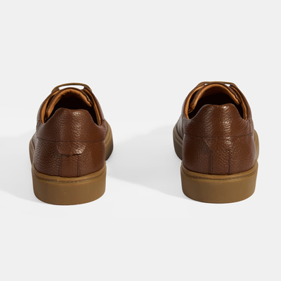 Monikar Taba Erkek Deri Bağcıklı Günlük Ayakkabı