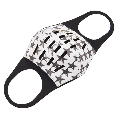 Monogram Beyaz Yüz Maskesi - S