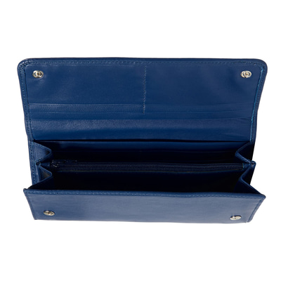 Mor Belle Kapaklı Kadın Deri Cüzdan