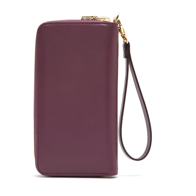 Mor Kadın Deri Cüzdan